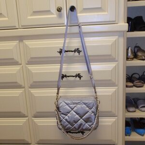MZ Wallace Madison Crossbody Quartz Pearl Handbag